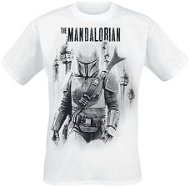 Star Wars: Mandalorian VS Stormtroopers tričko L - Tričko