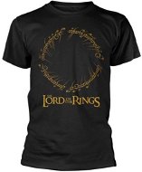 Lord of the Rings - Ring Inscription - póló, L-es - Póló