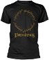 Lord of the Rings - Ring Inscription T-Shirt, size XL - T-Shirt