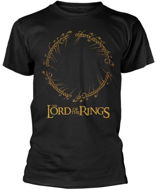 Herr der Ringe - Ring Inscription - T-Shirt XL - T-Shirt