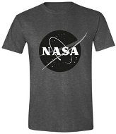 NASA: Black Logo, tričko XXL - Tričko