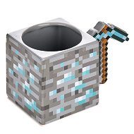 Hrnček Minecraft – Pickaxe – keramický 3D hrnček - Hrnek