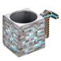 Hrnek Minecraft - Pickaxe - keramický 3D hrnek - Hrnek