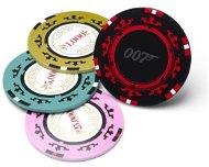 James Bond – Casino Royale Poker Chip Coasters – podtácky - Podložka