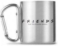 Friends - Logo - fém bögre karabinerrel - Bögre