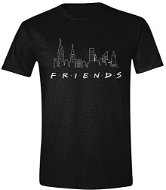 Friends - Logo und Skyline - T-Shirt