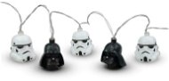 Csillagok háborúja - Darth Vader és Stormtrooper - felakasztható lámpa - Fényfüzér