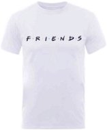 Friends - Logo - T-Shirt, White, XL - T-Shirt