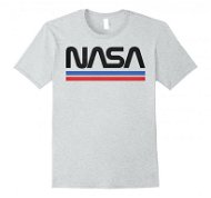 NASA – Red and Blue Stripes – tričko M - Tričko