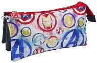 Marvel Avengers - Logo -  Triple Pencil Case - School Case