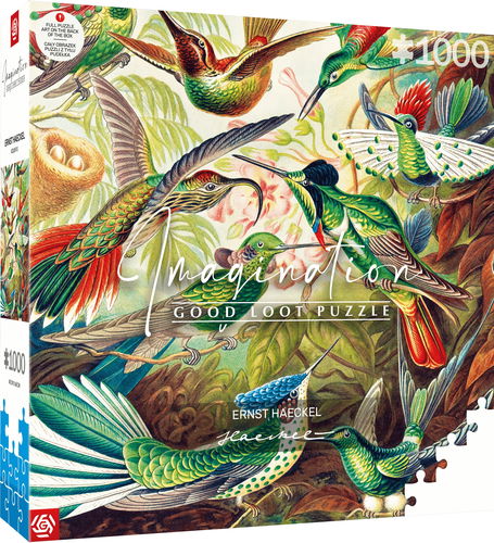 Imagination - Ernst Haeckel - Hummingbirds - Puzzle - Puzzle - Hlavní obrázek