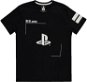 PlayStation - Schwarz-Weiß-Logo - T-Shirt L. - T-Shirt