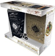 Harry Potter - Marauders Map - jegyzetfüzet, szemüveg, jelvény - Ajándék szett