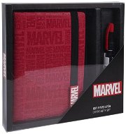 Marvel - Logo - Notizbuch mit Stift - Notizbuch