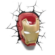 Iron Man – Head – lampa dekoratívna na stenu - Lampa na stenu