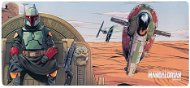 Podložka pod myš Star Wars –  The Mandalorian Boba Fett – Herná podložka na stôl - Podložka pod myš