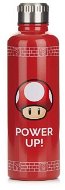 Nintendo - Super Mario Power Up - rozsdamentes acél palack - Kulacs