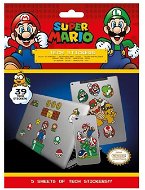 Nintendo - Super Mario - Elektronikaufkleber (39 Stück) - Sticker