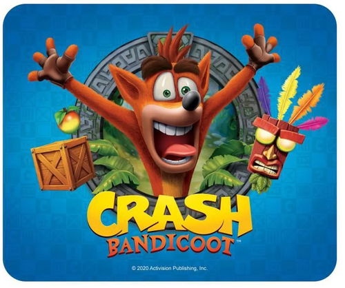 Crash Bandicoot - Podložka pod myš - Podložka pod myš - Hlavní obrázek