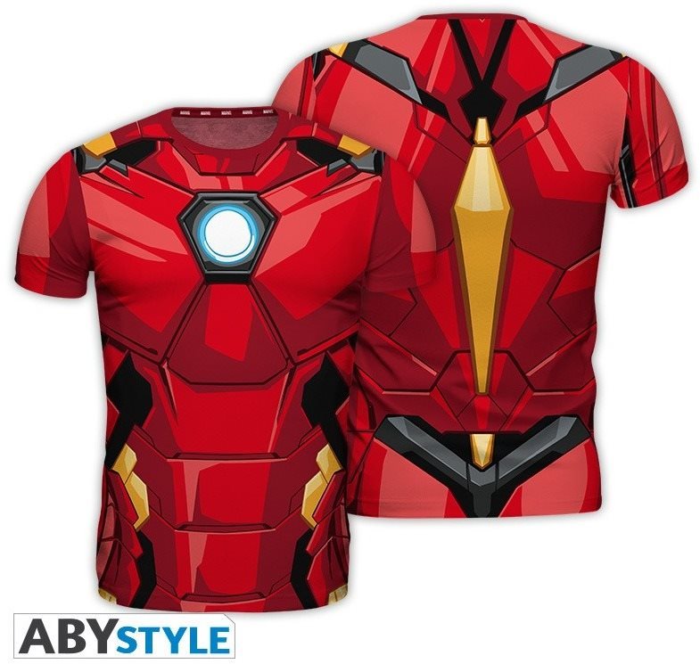 Marvel Iron Man Replica T Shirt size M T Shirt Alza.cz