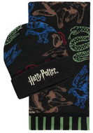 Difuzed Harry Potter: Signs Of Schools - čepice a šála - Zimní čepice
