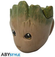 Tasse Guardians of the Galaxy - Groot - 3D Becher mit Deckel - Hrnek