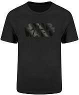 Star Wars - Black Foil Logo - tričko M - Tričko