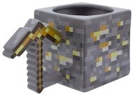 Minecraft – Gold Pickaxe – 3D hrnček - Hrnček