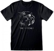 The Witcher: Silver Ink Logo - T-Shirt - L - T-Shirt