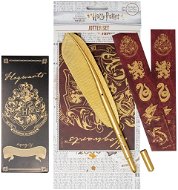 Harry Potter – Hogwarts – zápisník, pero, pohľadnica, samolepky - Darčeková sada