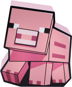 Minecraft - Pig - Lampe - Tischlampe