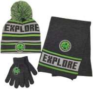 Minecraft - Explore - winter hat, gloves and scarf - Gift Set