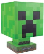 Minecraft - Creeper Icon - 3D lámpa - Asztali lámpa