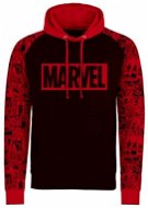 Marvel - Logo And Pattern - pulóver M - Pulóver