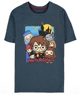 Harry Potter - Chibi-Figuren - Kinder T-Shirt 122-128 cm - T-Shirt