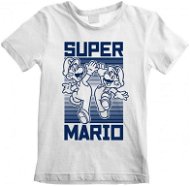 Nintendo - Super Mario High Five - dětské tričko 9-10 let - Tričko