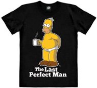 The Simpsons - Homer Last Perfect Man - tričko S - Tričko