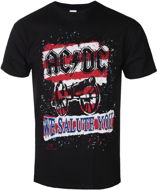 AC/DC - We Salute You Stripe - tričko L - Póló