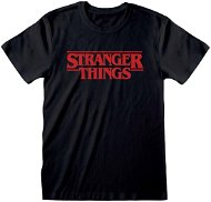 Stranger Things - Logo Black - Póló
