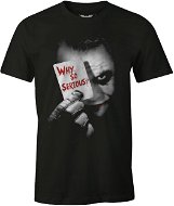 DC Comics - Joker Why So Serious? - póló, XL - Póló