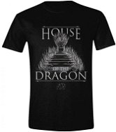 House of the Dragon - To The Throne - tričko L - Tričko