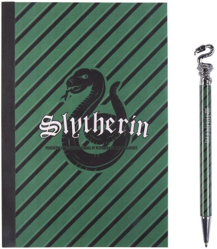 Harry Potter - Slytherin - Notizbuch mit Stift für 19,90 € - Notizbuch