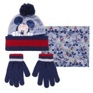 Mickey Mouse - čepice, nákrčník a rukavice - Winter Hat
