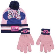 Minnie Mouse – čiapka a rukavice - Zimná čiapka