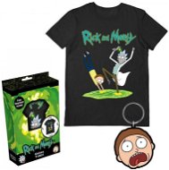 Rick And Morty - Portal - tričko S - Tričko