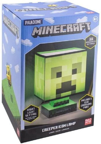 Lampara Minecraft Creeper