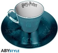 Harry Potter - Patronus - porcelán bögre csészealjjal - Bögre