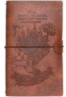 Jegyzetfüzet Harry Potter - Marauders térkép - jegyzetfüzet utazáshoz - Zápisník
