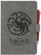 House of the Dragon - Targaryen - zápisník s propiskou - Zápisník