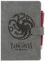 Zápisník House of the Dragon - Targaryen - zápisník s propiskou - Zápisník